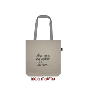 Srednji ceger BEIGE sa vezom Moja Mama