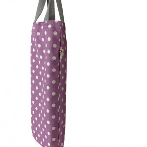 Ceger za bocu POLKA DOT PURPLE side