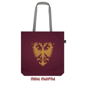 Veliki ceger BORDO sa vezom Orao Nemanjića