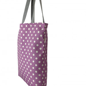 Ceger srednji POLKA DOT PURPLE side