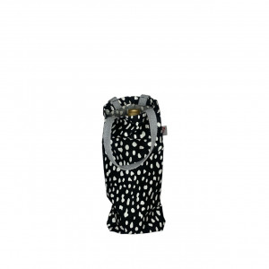Ceger za bocu PEBBLES BLACK standing
