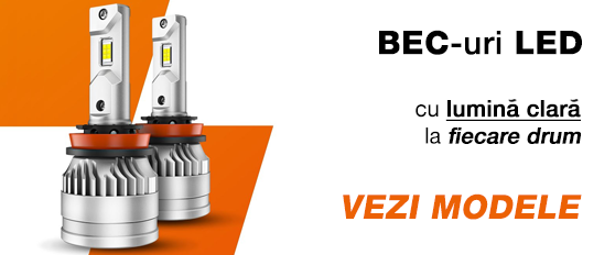 becuri LED auto H4. H7, H4 Techstar