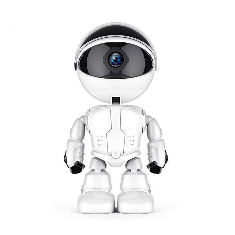 Camera IP Robot Techstar® Fredi Cloud, Home Security, Robot Smart, Auto Tracking, Dual Audio, Aplicatie P2P