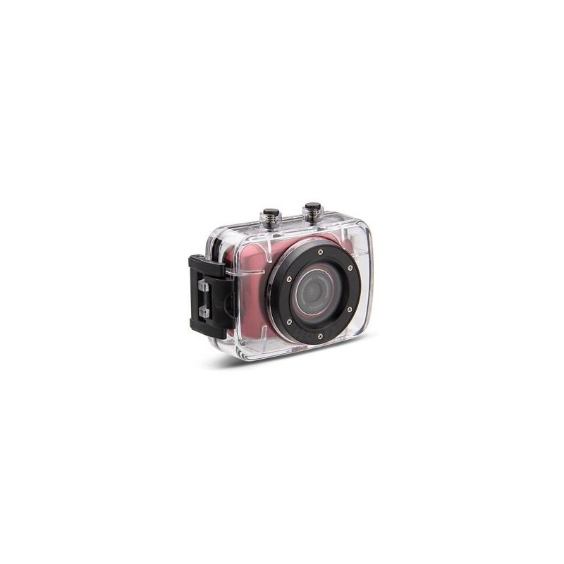 Camera Sport si Auto Camcorder HD cu Touchscreen & Waterproof Rosu