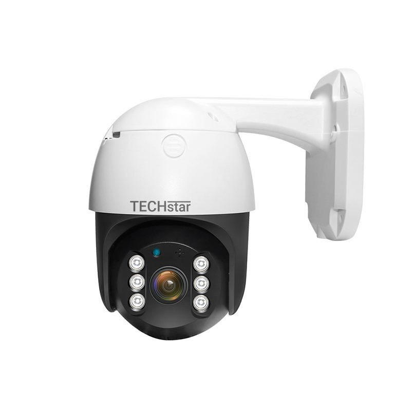 Camera Supraveghere PTZ Techstar® 19HS, 2MP, FullHD, Lumina Infrarosie si LED, Control Vertical + Orizontal, Audio Bidirectional, Detectarea Miscarii, ONVIF, P2P, Cloud, Slot MicroSD, Auto-Tracking - 3 | YEO