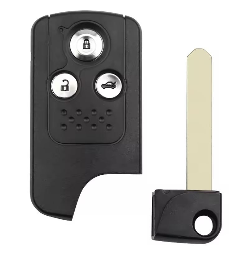 Carcasa cheie auto Techstar 3 butoane compatibila Honda Accord, Civic, CR-V, HR-V – proximity, lama HON66