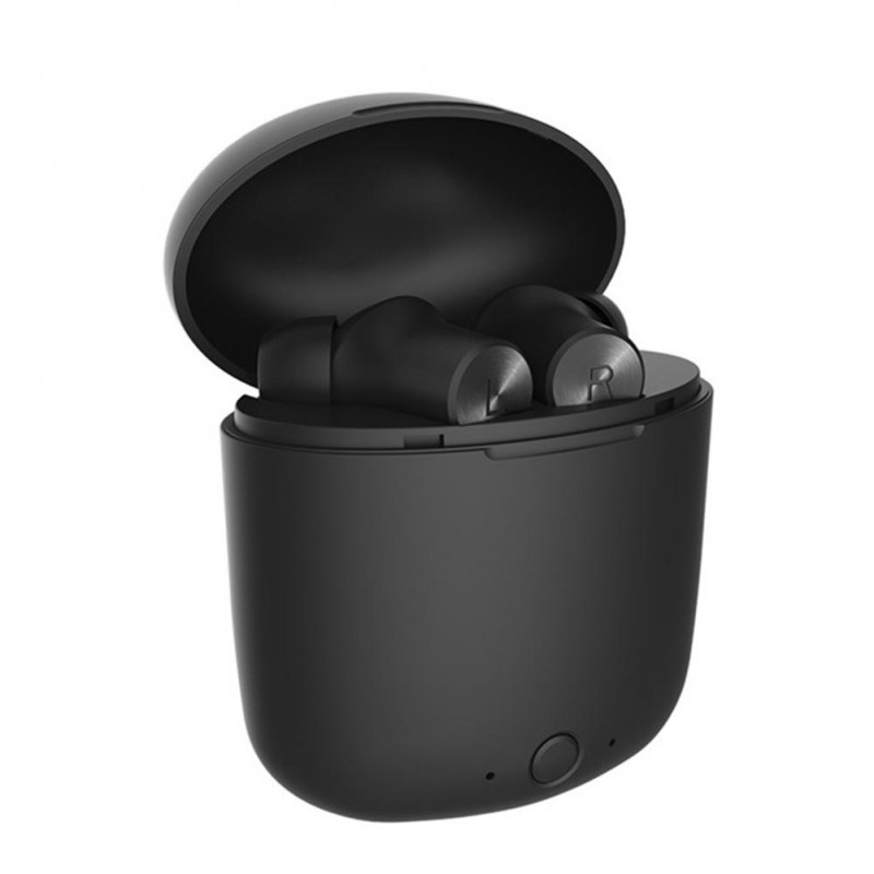 Casti Bluetooth Techstar® i60, Wireless, Incarcare Rapida Pentru Android si iOS, Negru - 2 | YEO