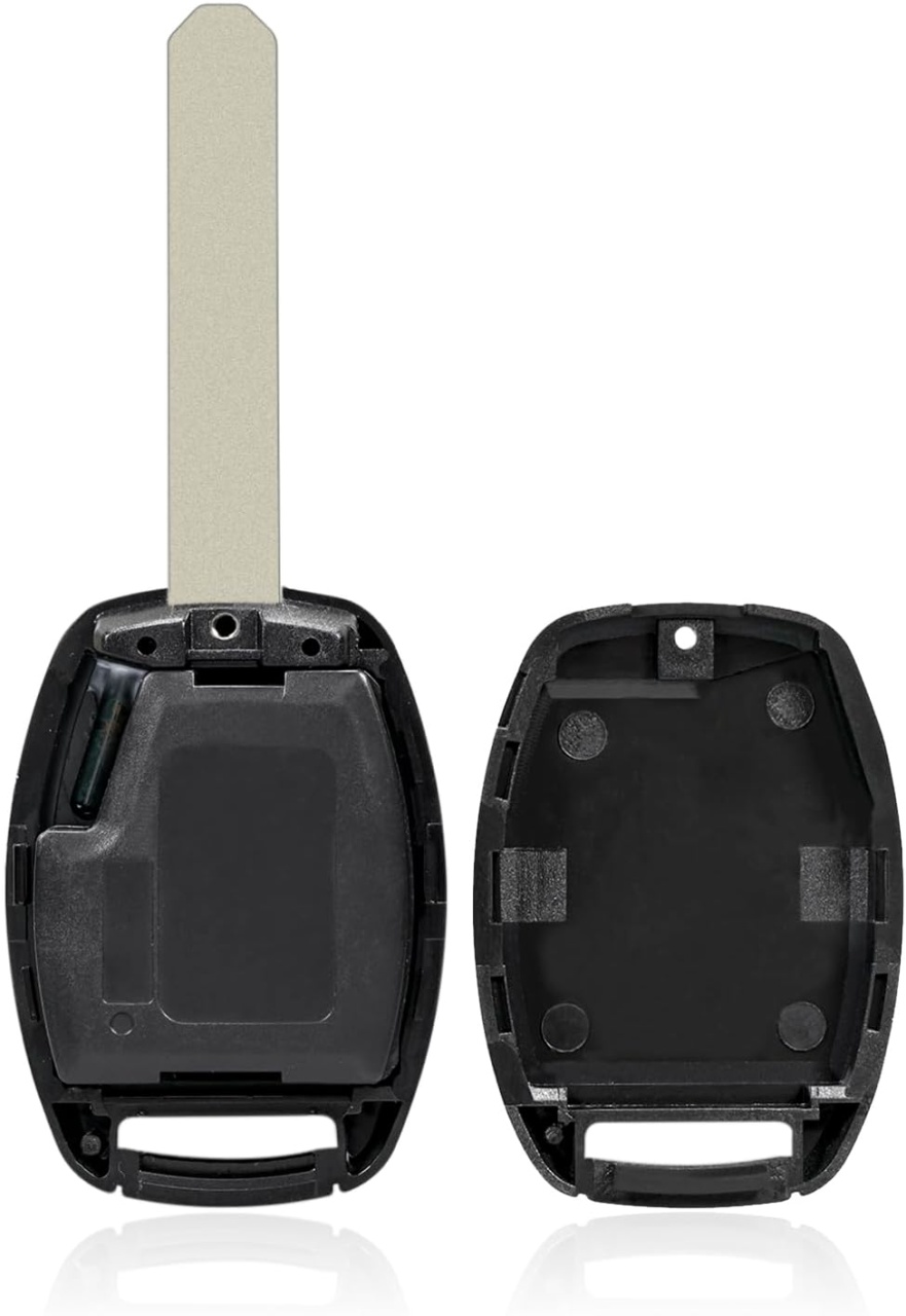 Cheie Auto Completa Programabila, 433MHz, cu 3 butoane, compatibila Honda Civic 2005–2011, Accord, CR-V, Jazz – cip ID48, FCCID: OUCG8D-380H-A, lama Hon66, cu electronica - 1 | YEO