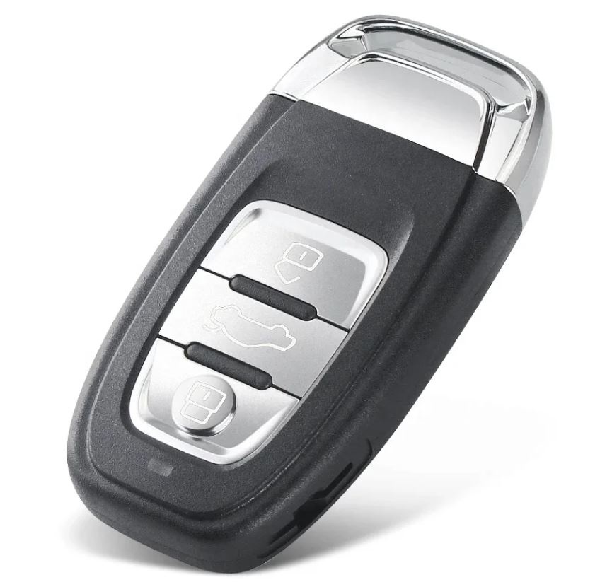 Cheie auto completa si programabila Techstar, compatibila cu Audi A4, A5, A6, A7, A8, Q5, S4, S5, RS4, RS5 – 433MHz, chip 754C/754G, lama retractabila - 3 | YEO