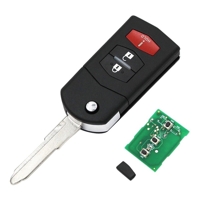 Cheie Auto Completa Techstar® Mazda 6, 5, 3, 2, RX-7, RX-8 313,8Mhz, 4D63. KPU41788, 3 Butoane