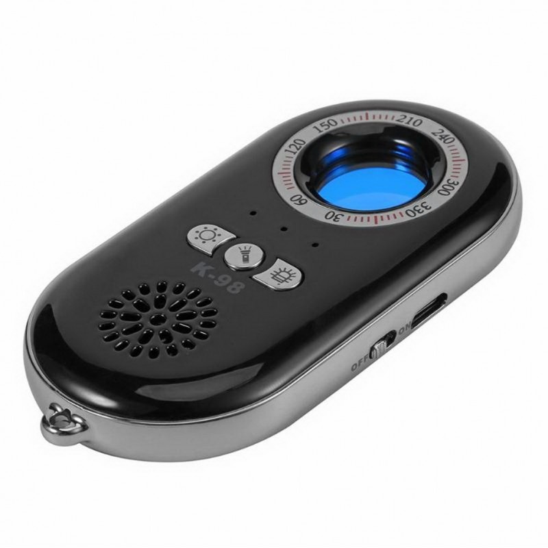 Detector Aparate Spionaj Techstar® K98, Compact, Detecteaza Camere si Microfoane Wireless, Localizatoare GPS, Acumulator - 1 | YEO