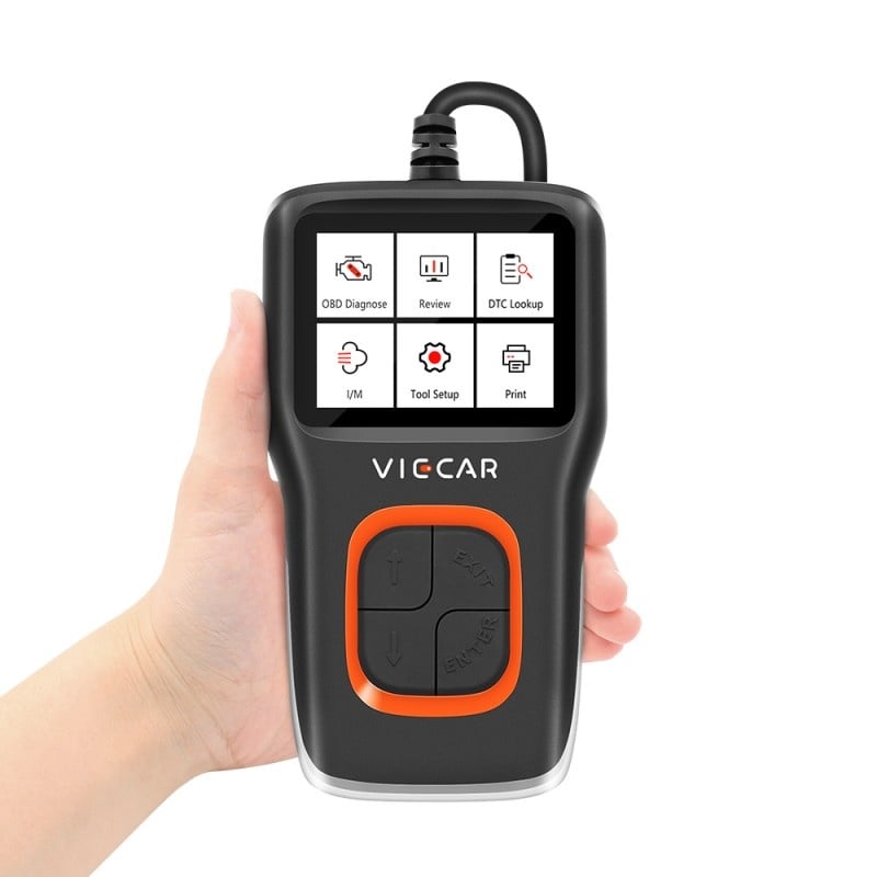 Diagnoza Viecar VP101, OBD2, Universal, Citire Eroari, Stergere Erori, Descriere Erori, Stare Baterie, Live Data - 2 | YEO