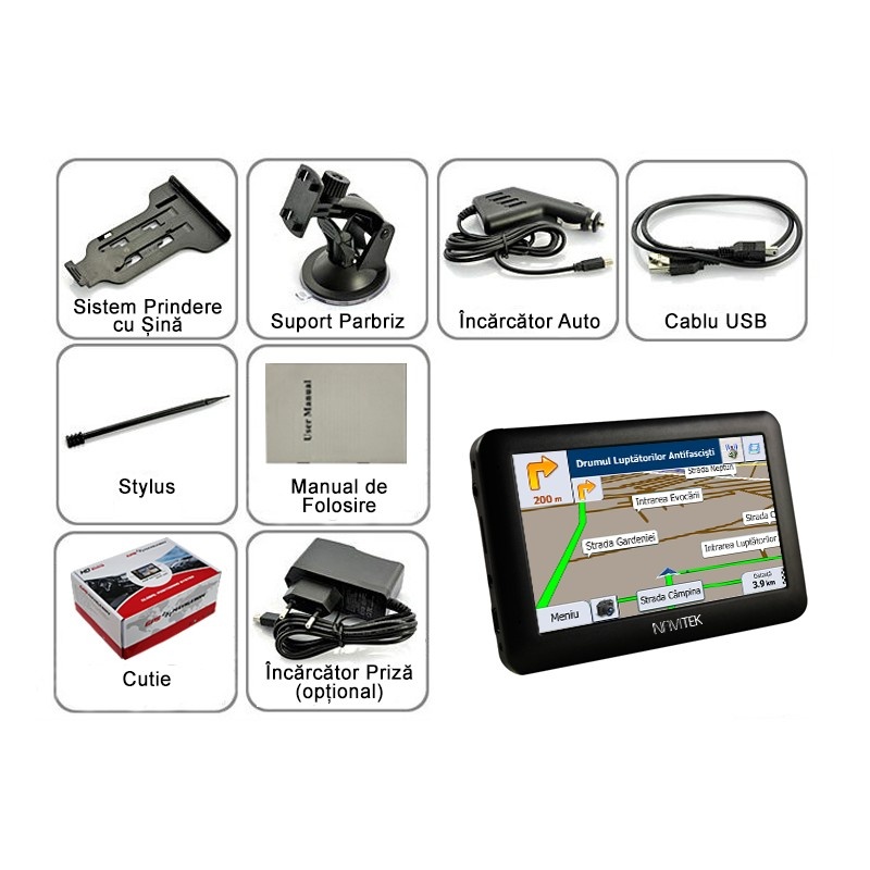 GPS Auto Navitek Basic 4.3