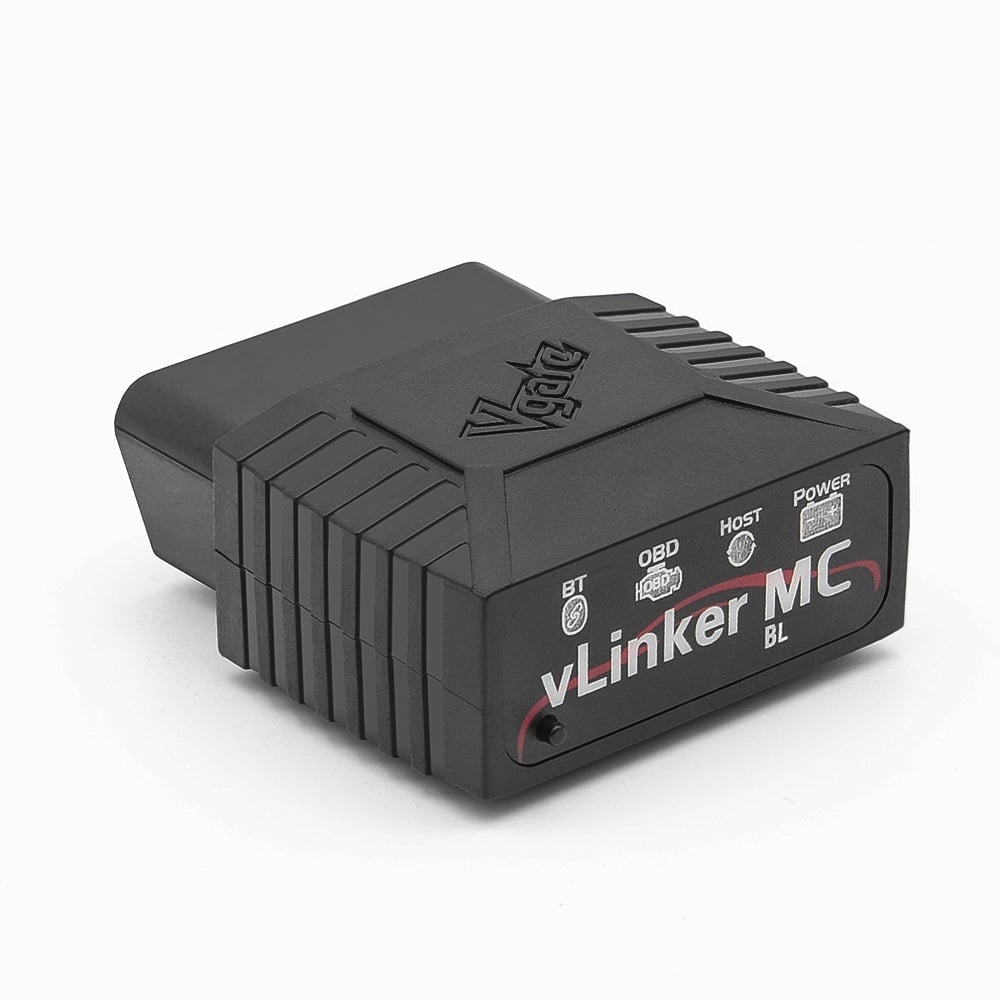 Interfata Tester Ddiagnoza Auto profesionala Vgate vLinker MC, Bluetooth, compatibila ELM327, ELM329, OBD2, Android si iOS, pentru Ford, GM, BMW