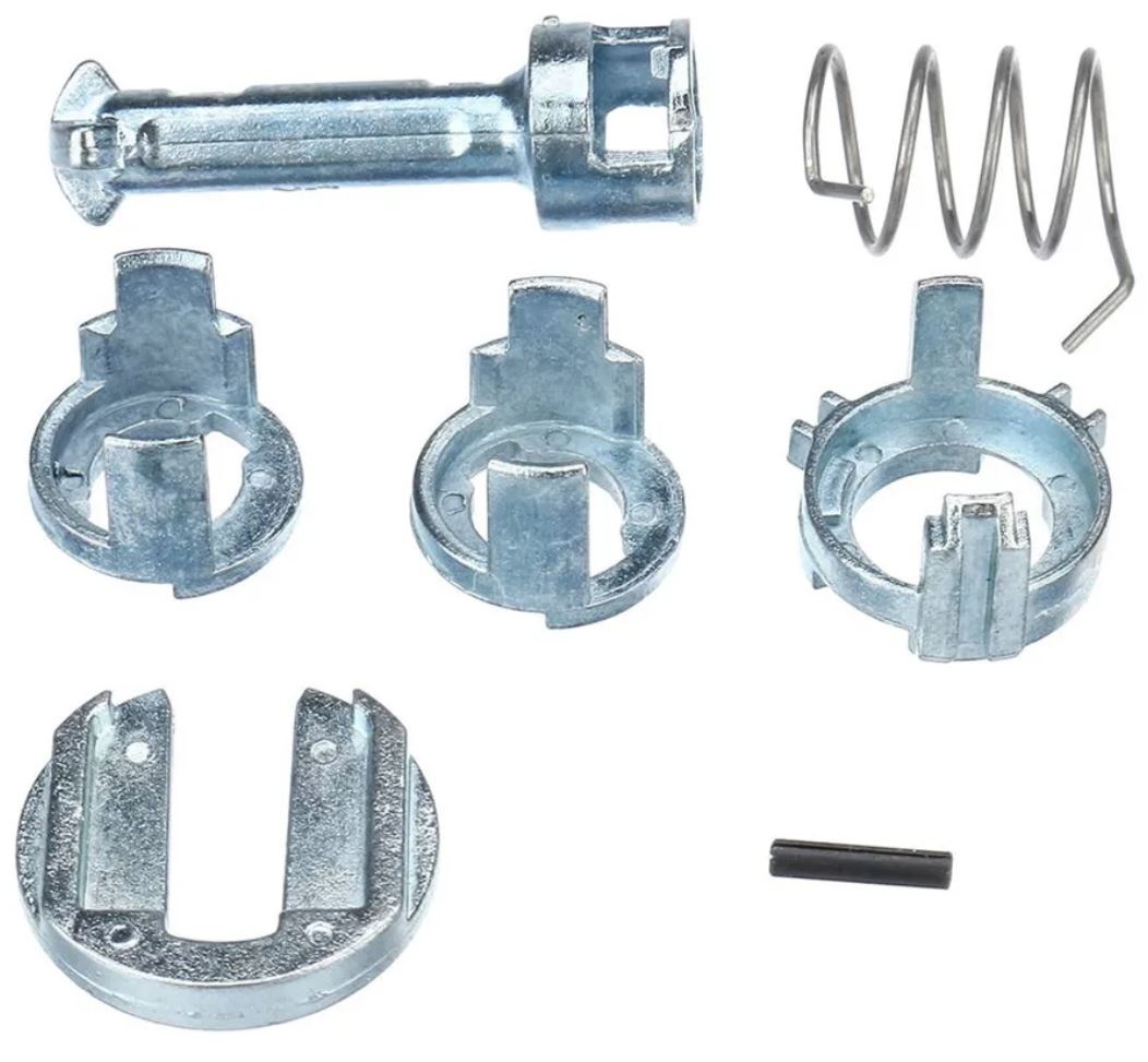 Kit reparatie incuietoare yala butuc usa fata Techstar, compatibil cu BMW X5 E53, X3 E83, stanga sau dreapta, metal, 7 piese