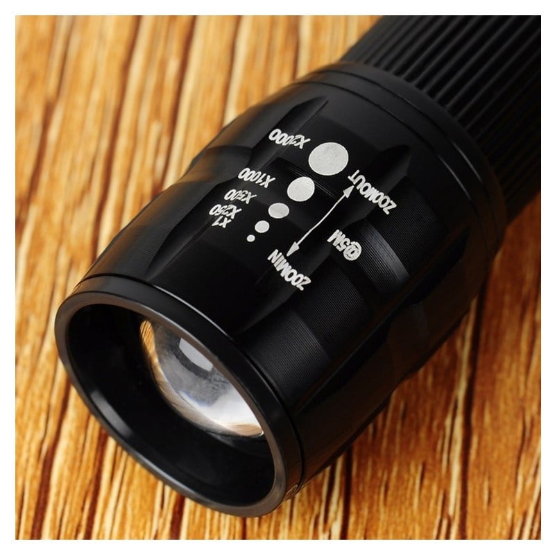 Lanterna Led Flashlight Aluminiu Putere 10W 700 Lumeni - 3 | YEO