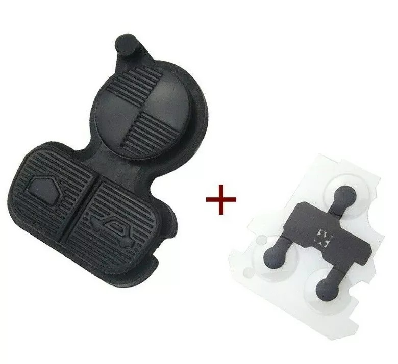 Membrana cauciuc pad 3 butoane pentru cheie BMW – Compatibil E36, E38, E39, E46, Z3, Z4, X3, X5, Seria 3/5/7 - 2 | YEO