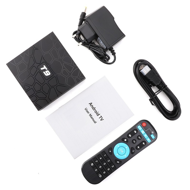 Mini PC TV Box T9 Android 8.1 UltraHD 4k, 4GB Ram DDR3, 32GB ROM, Wi-fi, Quad-Core CPU, Octa-Core GPU - 2 | YEO