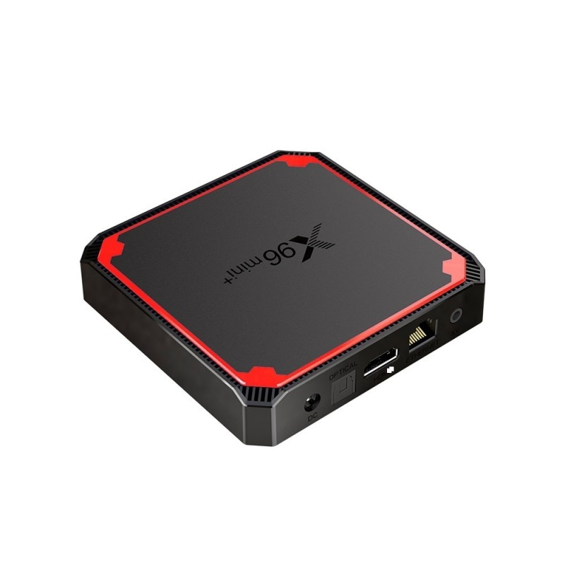 Poze Mini PC Tv Box Techstar® X96 Mini+, Procesor Amlogic S905W4, Android 9, UHD 4K, HDR, 2GB RAM LPDDR4, 16GB ROM, WiFi 5G, Telecomanda