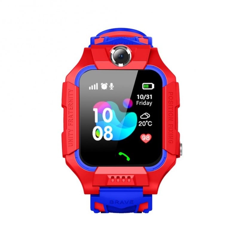 Resigilat Ceas Smartwatch Copii Techstar® Y99, 1.40 inch IPS, Cartela SIM 4G LTE, Tracker GPS, AGPS, LBS, WIFI, Buton SOS, Apelare Video, Rosu - 1 | YEO