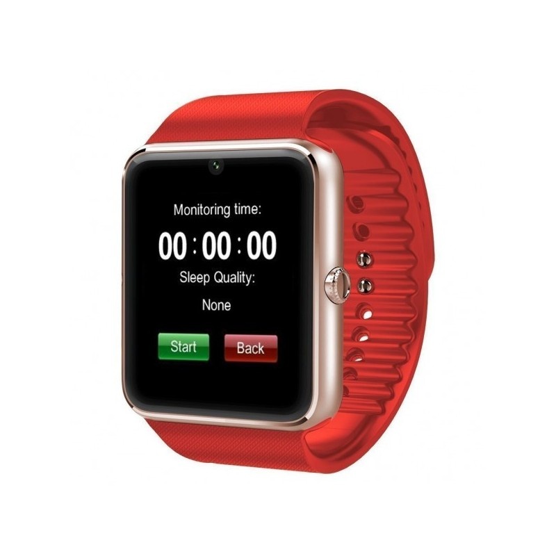 Resigilat Smartwatch U-Watch GT08 Bluetooth Rosu Compatibil SIM, MicroSD - 1 | YEO