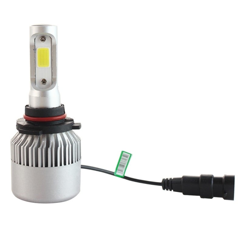 Set 2 LED-uri Auto Techstar® S2, HB3 9005, 36w, 4000 Lumeni, 6500K, AUTO, 12-24 Volti, COB, Canbus - 1 | YEO