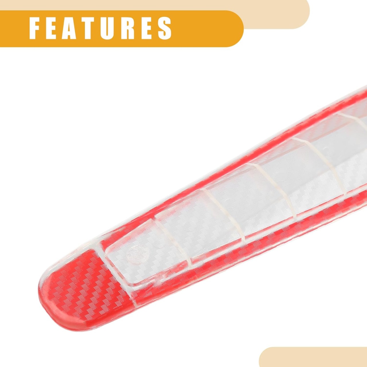 Set 2x Banda Protectie Bara si Portiera Auto Universala, Transparenta, PVC Durabil, Anti-Zgarieturi si Impact, Autoadeziva, Montaj Rapid, 40x5.2 cm, Set 2 Bucati - 2 | YEO