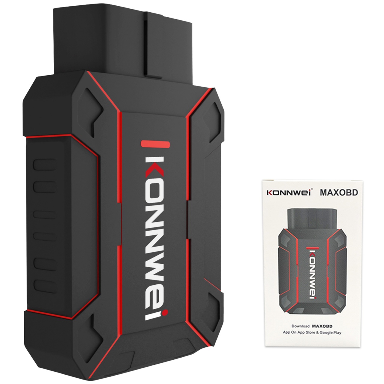 Tester Diagnoza Auto KONNWEI MAXOBD OBD2 Bluetooth 5.2, Diagnoza Full Sistem, EVAP, ABS, SRS, Live Data, iOS & Android