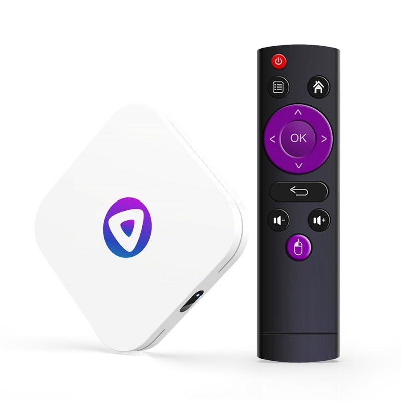 TV Box Techstar® H96 MAX M1 Smart Media Player, 8K, RAM 2GB, ROM 16GB, Android 13, RK3528 Quad Core ARM Cortex-A53, WiFi, Alb