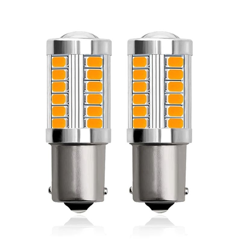 Bec Led Auto Techstar® BA15S, 1156, Galben, 12V, 660 lm - 2 | YEO