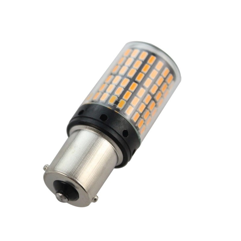 Bec Led Auto Techstar® BA15S, 1156, Galben, 12V, 800 lm - 2 | YEO