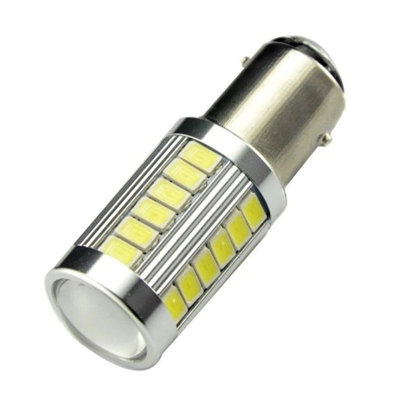 Bec Led Auto Techstar® BAY15D, 1157, Alb Rece, 6000K, 12V, 660 lm