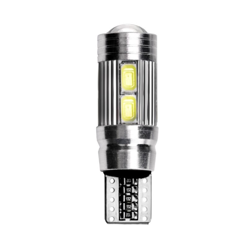 Bec Led Auto Techstar® T10, w5w, Alb Rece, 6000K, 12V, 50 lm