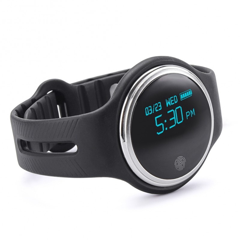 Bratara Fitness Smartband Bluetooth E07 Negru