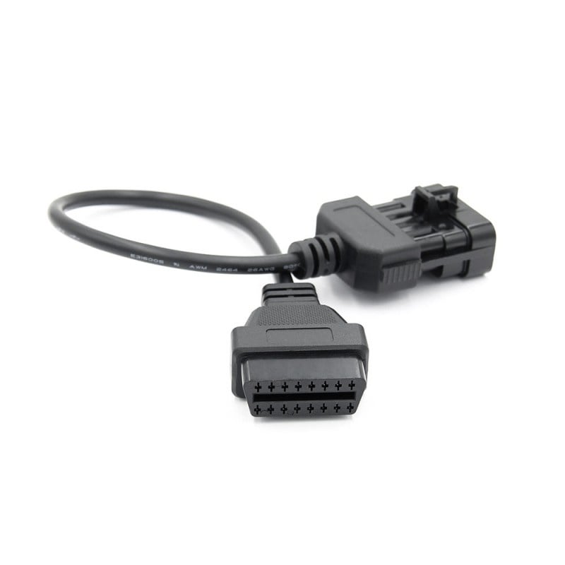 Cablu adaptor Auto Techstar®, Opel / Vauxhall, 10 Pin la OBD2 16 Pin - 2 | YEO