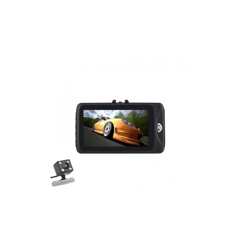 Camera Video Auto Dubla T658 T658 FullHD 12MP cu unghi de 170° si Carcasa Metalica - 1 | YEO