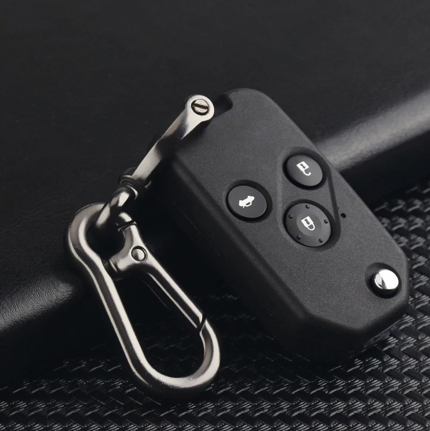 Carcasa cheie auto pliabila transformatoare, compatibila cu Honda Accord, Civic, CR-V, Pilot, Fit, 3 butoane, lama inclusa, fara electronica - imagine 4