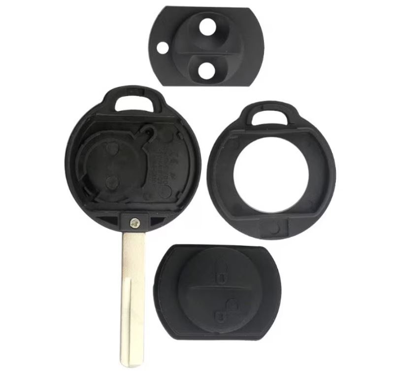Carcasa Cheie Auto Techstar, Compatibila Mitsubishi 2 Butoane, Compatibila Colt Carisma Space Star Warrior - 2 | YEO