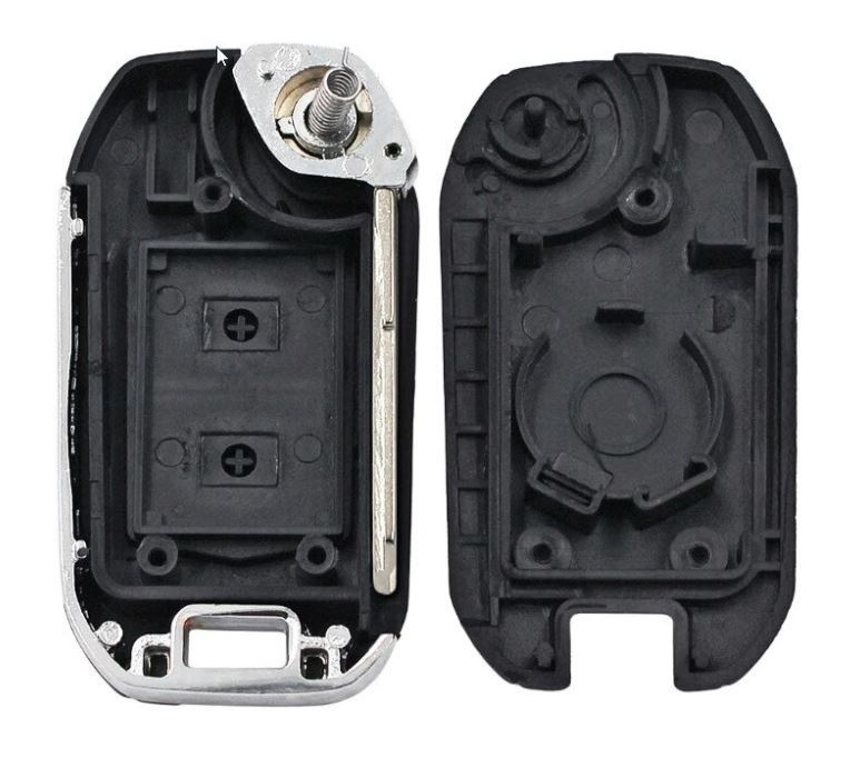 Carcasa cheie auto Techstar transformatoare, upgrade flip, 2 butoane, lama HU100, compatibila Opel Corsa, Astra, Meriva, Zafira - 2 | YEO