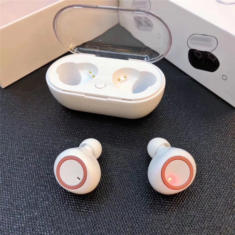 Poze Casti Bluetooth Wireless Techstar® TWS Earbud cu Tehnologie BT 5.0 Alb