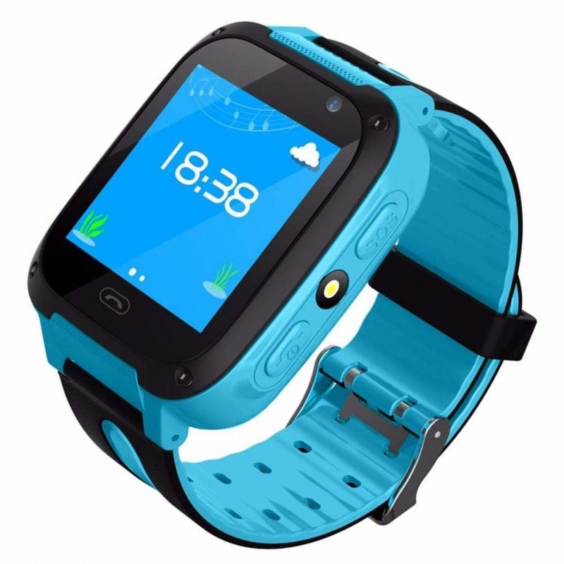 Ceas Smartwatch Copii Techstar® Q9, Slot Cartela SIM, GPS Tracker, Buton Urgenta SOS, Monitorizare Live, Apelare, Albastru - 3 | YEO