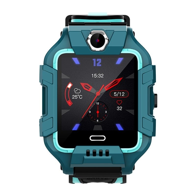 Ceas Smartwatch Copii Techstar® Y99, 1.40 inch IPS, Cartela SIM 4G LTE, Tracker GPS, AGPS, LBS, WIFI, Buton SOS, Apelare Video, Verde - 3 | YEO