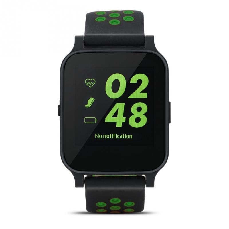 Ceas Smartwatch Techstar® Y60, 1.54 inch IPS, Bluetooth 4.0, Slot SIM, Apeluri si Notificari, Monitorizare Tensiune, Puls, Pasi, Verde