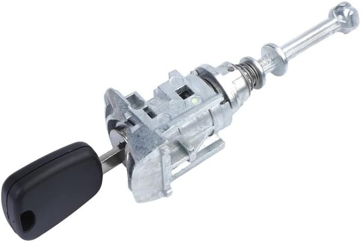 Cilindru Incuietoare Usa Fata cu Cheie, Techstar Aftermarket, Compatibil Peugeot 407, Citroen C4, C4 Picasso, 2004-2011, Cod OE 9170Y0 / 9170.Y0 - 2 | YEO