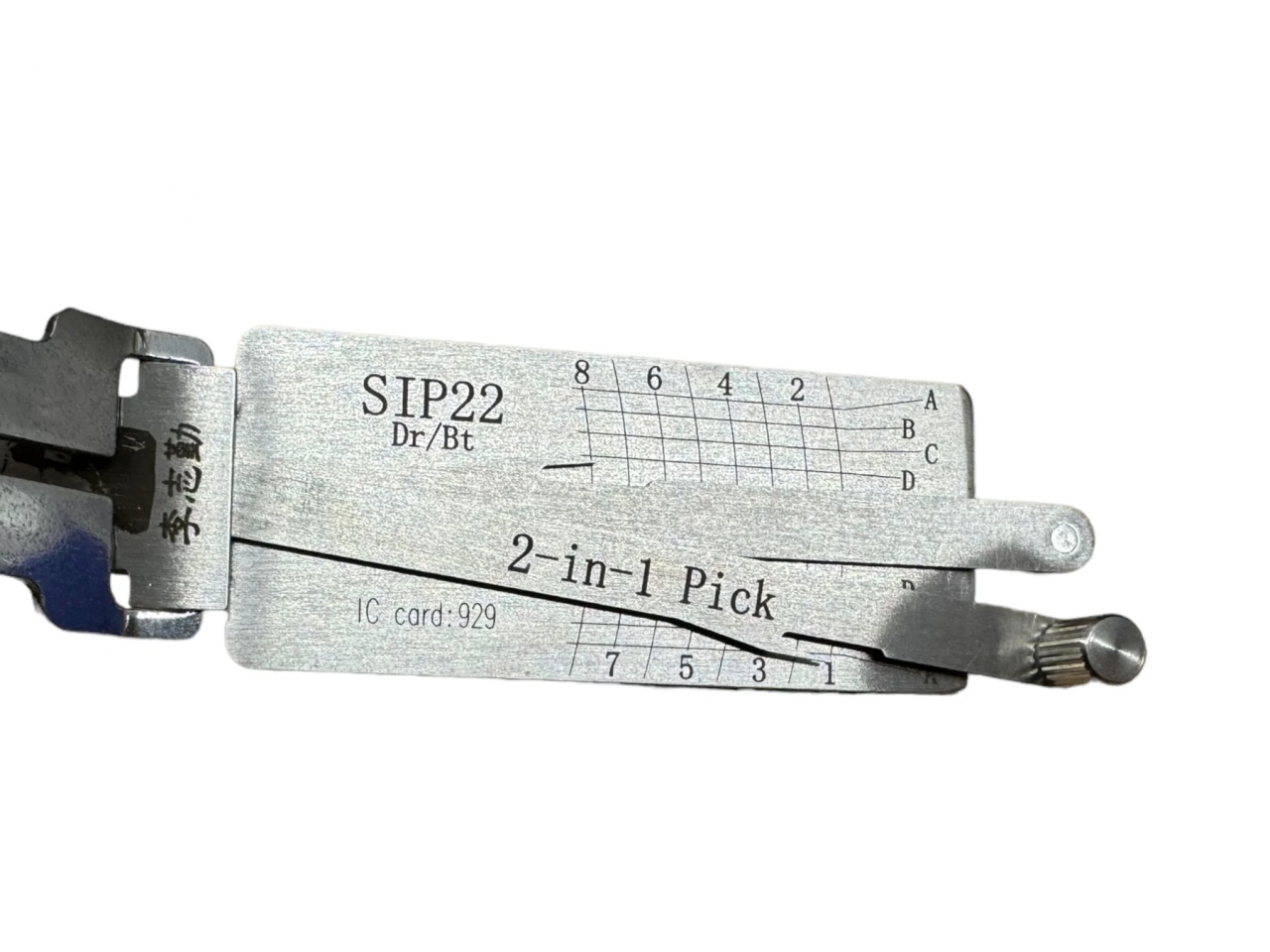 Decodor Unealta Auto Lishi Original SIP22 2-in-1 pentru Chei Fiat 500, Alfa Romeo, Iveco, Jeep, Dodge – Usi si Portbagaj - imagine 6