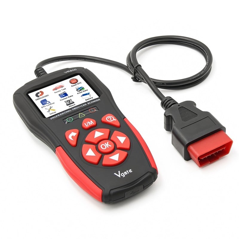 Diagnoza Auto Techstar® Vgate VR800 Profesional , Multimarca OBD2, OBD+CAN, cu Display Color, Coduri Detaliate, Upgrade Gratuit - 2 | YEO