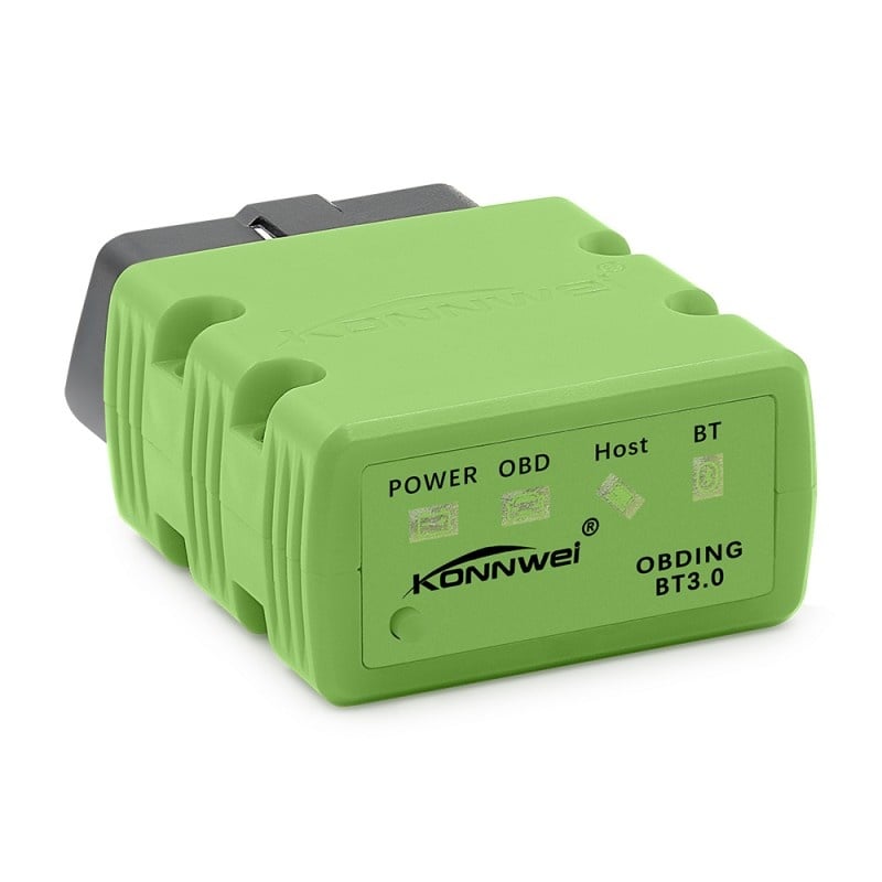 Diagnoza OBD2 KONNWEI KW902, Green, Bluetooth, Android, PC, ELM 327 OBDII, PIC18F25K80