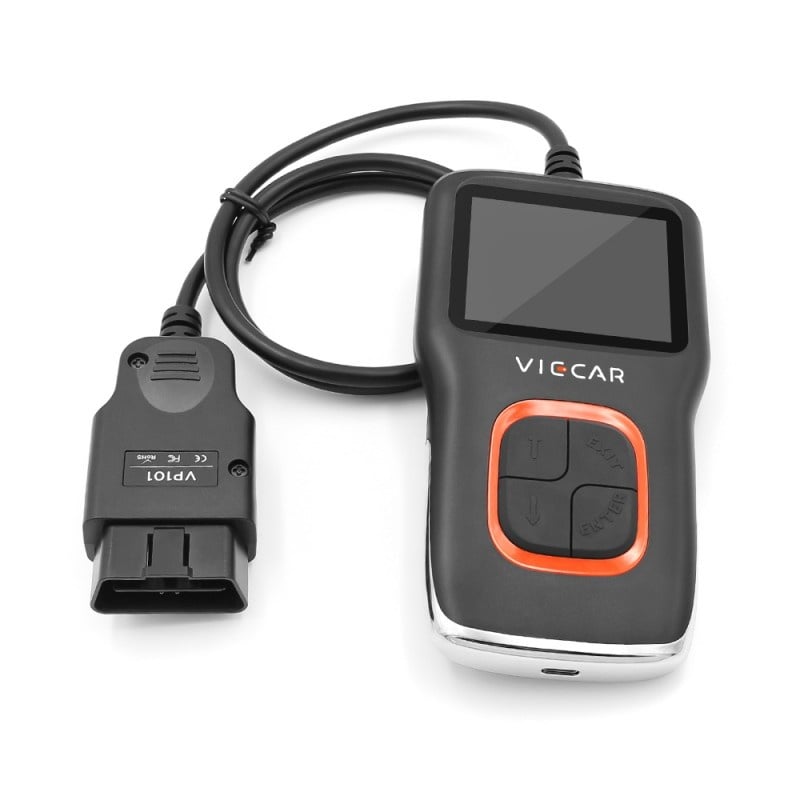 Diagnoza Viecar VP101, OBD2, Universal, Citire Eroari, Stergere Erori, Descriere Erori, Stare Baterie, Live Data - 3 | YEO