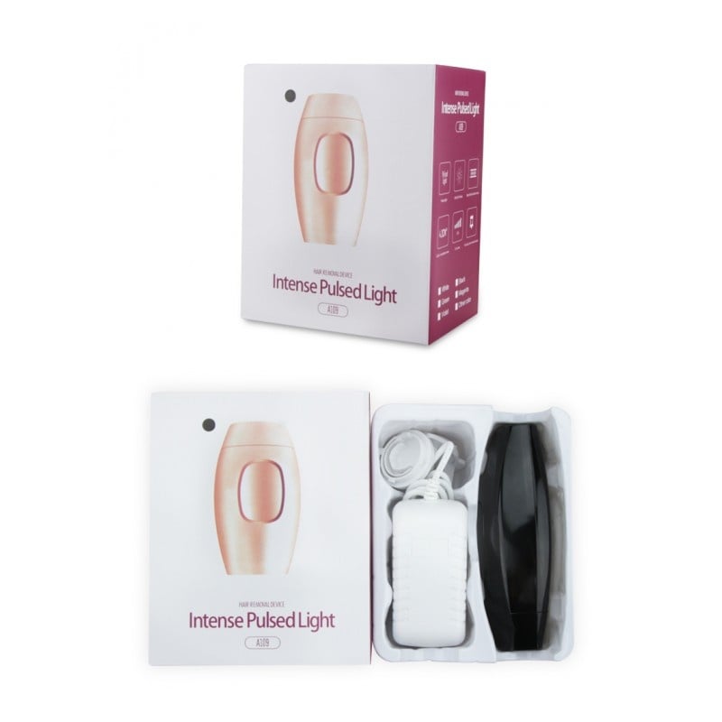 Epilator IPL, Techstar® VHR102, Xenon Quartz, 5 Nivele Putere, Mod Manual/Automat, Negru - 2 | YEO