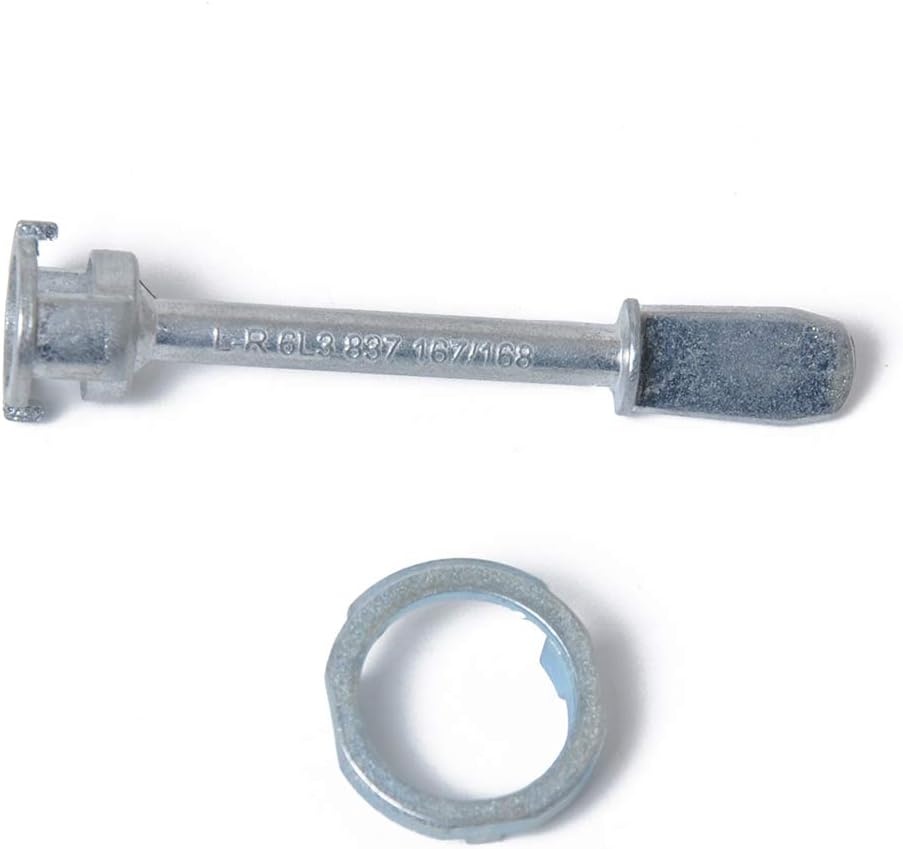Kit reparatie butuc yala cilindru usa Techstar, compatibil Seat Ibiza, Cordoba (1996–2002), cod OE 6L3837167 / 6L3837168 - 2 | YEO